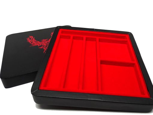 Adventure Box - Bandeja de Dados y Estuche de Almacenamiento con Tapa Magnetica (Fenix) - Imagen 2