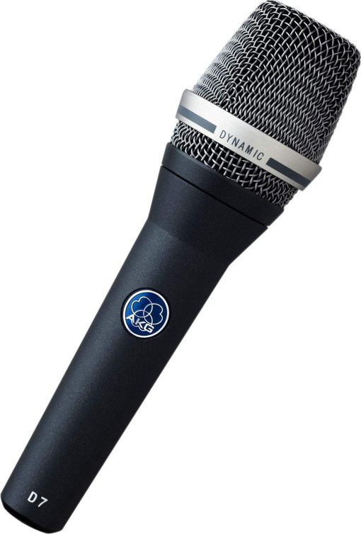 Microfono vocal dinamico de referencia AKG Pro Audio D7 con diafragma Varimotion para un sonido limpio y nitido con una excelente ganancia alta antes de retroalimentacion - Imagen 6
