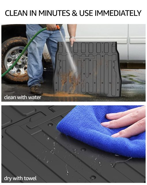 A&UTV PRO Honda Pioneer 2016-2020 1000-5 Bed Mat Liner,SXS M5 Bed Liner - Imagen 5