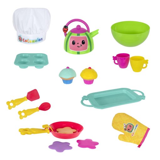 Set de Juego de Cocina CoComelon de Lujo - Incluye Accesorios Interactivos - Juguetes para Ninos y Preescolares - Imagen 4