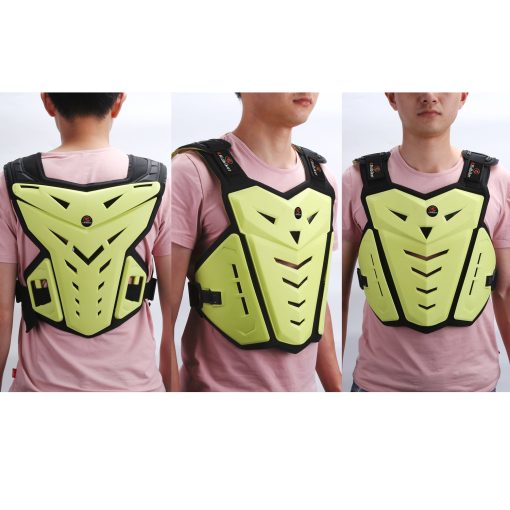 Chaleco de Armadura para Motocicleta y Protectores de Codo 1 Par, Protector de Pecho de Motocross para Hombres (Chaleco+Protectores de Codo) - Imagen 5