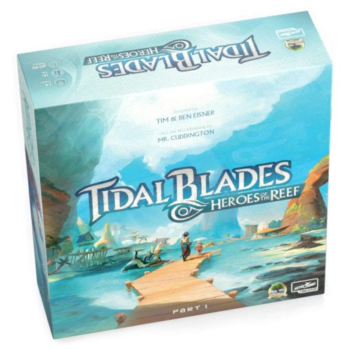 Tidal Blades: Heroes of The Reef - Juego de mesa de colocacion de trabajadores, Skybound Games, Edades 14+, 1-4 Jugadores, 60-90 Min