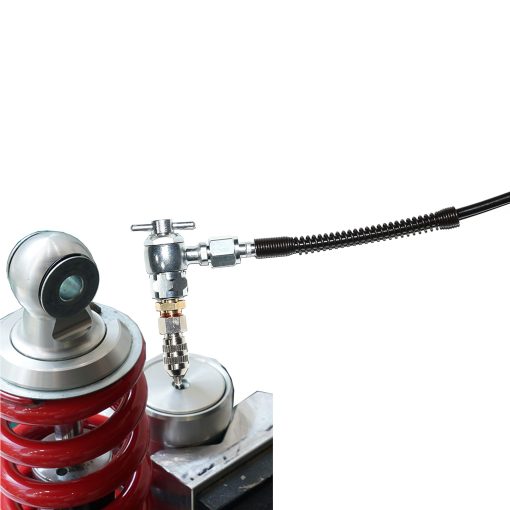 Kit de Prueba de Presion de Gas Nitrogeno para Aviacion Herramientas para Aeronaves XZT S3, Kit de Regulador de Nitrogeno, Acoplador de Alta Presion Estructura No Perdida de Aire 556, Herramientas para Rellenar Amortiguadores - Imagen 4