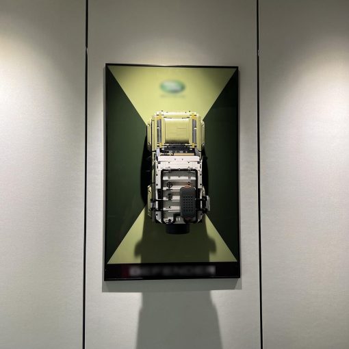 Tablero de exhibicion iLuane para Land Rover Defender 42110 de Lego Technic, Montaje en pared para coleccionistas adultos, Ideal para amantes de Lego (Solo tablero de exhibicion)