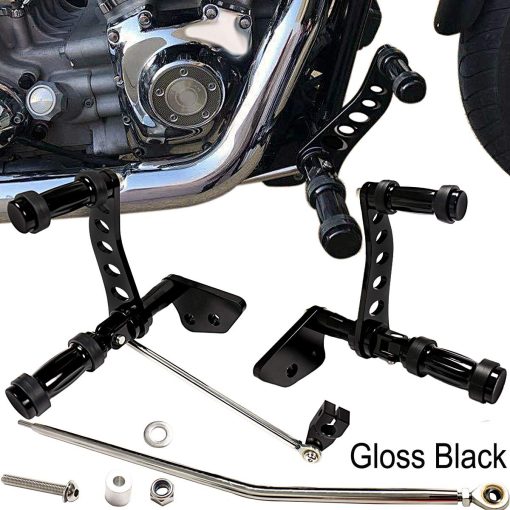 Juego de Pernos de Control Avanzado en Negro para Harley Dyna Super Glide 2000-2015 Modelos - Imagen 7