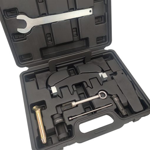 Herramienta de Sincronizacion de Motor ZKTOOL, Juego de Herramientas de Ajuste de arbol de Levas, Kit de Instalacion de Cadena de Tiempo Ajuste para Mercedes Benz M271 C200 E260 C180, Removedor de Boquilla de Inyector/Llave de Levas. - Imagen 2