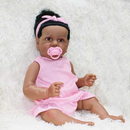 Munecas Bebe Reborn KateMily - Munecas Bebe Realistas de 20 Pulgadas con Kit de Alimentacion y Caja de Regalo para Ninos de 3+ - Imagen 8