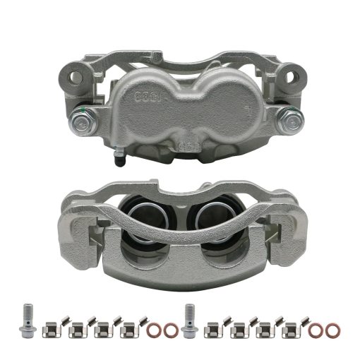 Pinzas de freno de disco Chefull para Chevrolet Blazer 98-05 / S10 98-04, para GMC Jimmy 98-05, Sonoma 98-04, para Isuzu Hombre 98-00, para Oldsmobile Bravada 98-01, Lado delantero del conductor y del pasajero, 18B4695, 18B4694 - Imagen 4