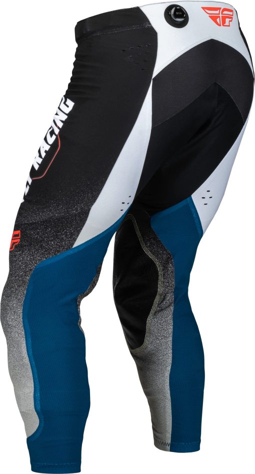 Pantalones Fly Racing 2023 Adult Evolution DST (Negro/Gris/Azul, 38) - Imagen 2