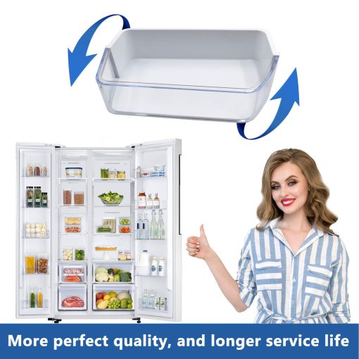 Cajon de Puerta para Refrigerador DA97-12650A, DA63-06963A, DA63-07104A (Lado Derecho) Compatible con Samsung RF260/RF261/RF263beaesr, Numero de Parte: AP5620330, 2692337 con 6 Imanes para Refrigerador - Imagen 6