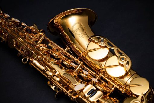 Saxofon Herche Superior Alto Saxophone X3 | Instrumentos Profesionales para Todos los Niveles | Llave de Mi Mayor | Aprobado por Educadores & Plan de Servicio - Imagen 3