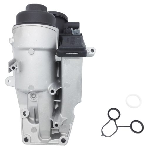 OKAY MOTOR Carcasa de Filtro de Aceite de Motor con Juntas para Volvo C30 C70 S40 S60 S60L V50 V60 XC60 XC70 2.4L 2.5L 5 cilindros 31338685 - Imagen 2