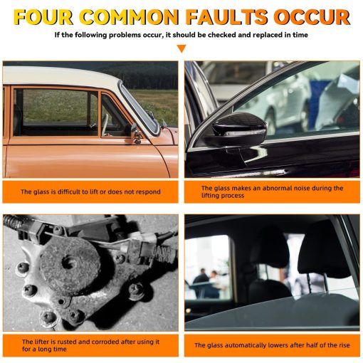 Nuevo Regulador de Ventana Electrico para Pasajero Trasero (Derecho) Con Motor Para 02-06 Escalade Base 01-06 Tahoe/Yukon 00 4.8L/5.3L Solamente - Imagen 6