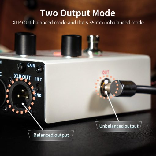 Procesador de Efectos Vocales FLAMMA FV05 con 11 Ranuras de Grabacion 70 Minutos de Capacidad Total de Grabacion Pedal de Efectos para Guitarra Acustica - Imagen 7