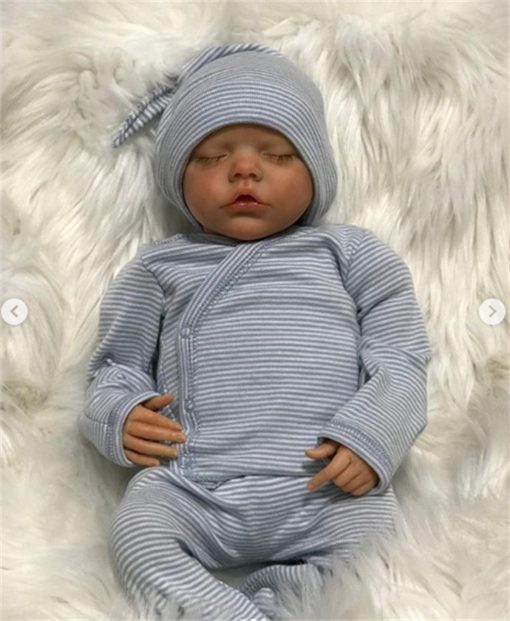 Munecas de Bebe Recien Nacido Gemelas GYCV Baratas 18 Pulgadas Bebes Realistas de Cuerpo Completo de Silicona que Parecen Reales Munecas Reborn Realistas de Bebes con Aspecto Real para Regalos de Cumpleanos para Ninos - Imagen 2