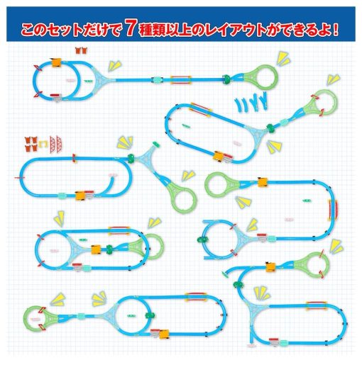 Takara Tomy PLARAIL PLARAIL PLARAIL Best Selection Set, Trenes, Juguetes, 3 Anos, Certificacion de Normas de Seguridad de Juguetes, Certificado ST Mark, Plarail - Imagen 7