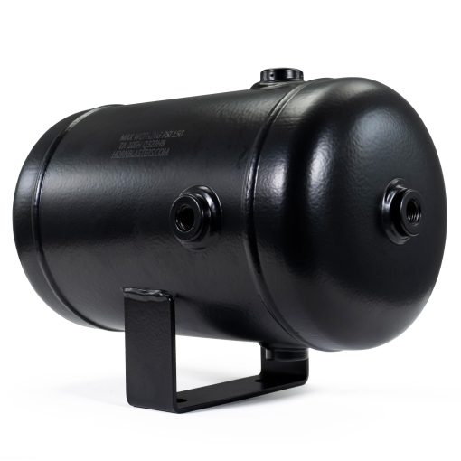 Tanque de Aire de Acero de 1 Galon con 5 Puertos de HornBlasters - Acabado en Polvo - Un puerto de 1/2" NPT y Cuatro puertos de 1/4" NPT - Imagen 3