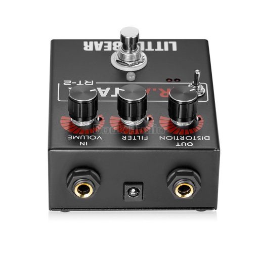 Pedal de Distorsion para Guitarra Bajo Little Bear 3 RAT Tack Nobsound Efecto de Pedal de Fuzz LED - Imagen 5