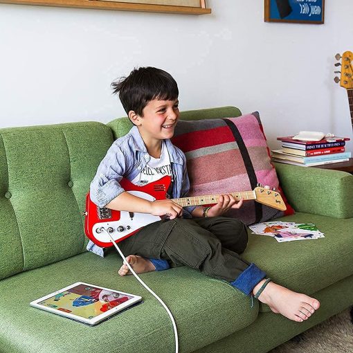 Guitarra Electrica Loog Pro para Ninos de 6+ Anos con Aplicacion de Aprendizaje e Lecciones Incluidas - Imagen 7