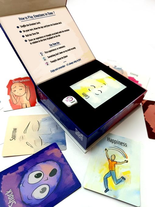 Juego de Cartas de Terapia Emocional ok2feel Emotions in Time, Mediano - Imagen 6