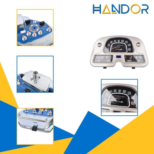 Cluster de velocimetro Handor 83100-60180 compatible con 1975-1980 Land Cruiser FJ40 FJ43 FJ45 BJ40 BJ42 BJ43 BJ45 BJ46 HJ47. - Imagen 4