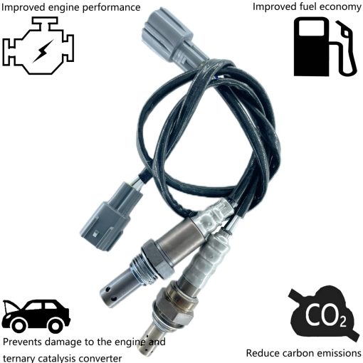 Par de Sensores de Oxigeno Superior e Inferior de Repuesto para Toyota 2007 Camry, Solara, 2006 2007 Avalon, para Lexus 2007 ES350 Sensor de Oxigeno de Arriba y Abajo - Imagen 4