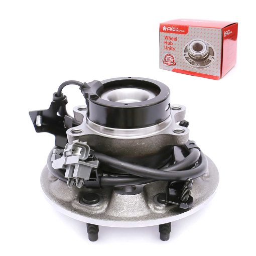 FKG 515107 (SOLO 2WD) Ensamblaje del Cubo de Cojinete de Rueda delantero derecha para Chevy Colorado 2004-2008, GMC Canyon 2004-2008, Isuzu I-280 2006, Isuzu I-290 2007-2008, 6 Lugs con ABS