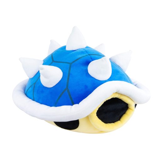Club Mocchi Mocchi- Peluche Mario Kart - Caparazon Azul - Juguetes Mario Suaves - Figuras Coleccionables Mario de Peluche - Juguetes de Peluche Suaves y Decoracion Mario - 15 pulgadas