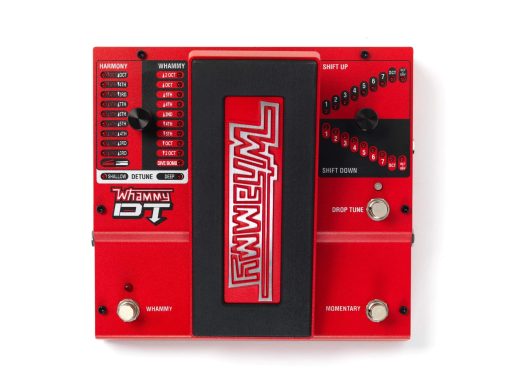 Pedal de efectos para guitarra Digitech Whammy DT Pitch Shift Drop Tune con Cable 2 Patch y Pedal de Pie FS3X de 3 Botones - Imagen 2