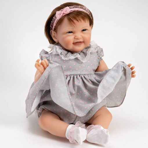 Muneca Bebe Realista Paradise Galleries Reborn Recien Nacida - 19'' Cabello en Raiz Bebe Dulce Sweetie Pie Set de Regalo de 7 Piezas para Edades 3+ - Imagen 5