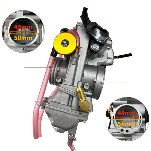 Carburador SVKZGFZ para Honda TRX450R (2006-2009), TRX450ER (2006-2009/2012-2014) FCR 43MM Carb 16100-HP1-603 - Imagen 3
