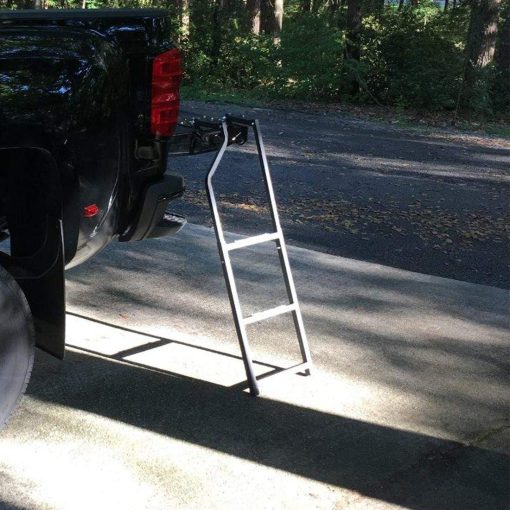 Escalera de cola para camioneta accesorios universales de extension de escalera con tornillos hexagonales autorroscantes de acero inoxidable KMFCDAE - Imagen 4