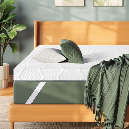 VISCOFLEX Colchon Superior Twin XL de 3 Pulgadas, Colchon de Espuma Viscoelastica con Gel Tamaño Twin XL para Cama de Dormitorio Universitario, con Espuma Firme de Alta Densidad para Soporte de Cama Individual XL Extra Largo, Certificado CertiPUR-US