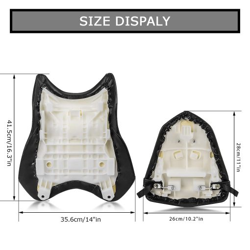 Asiento delantero del conductor y trasero del pasajero para YZF R6 2006 2007 - Imagen 4