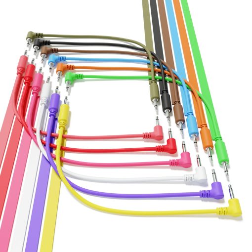 ExcelValley - Cables de Patch Hibridos Mono Modulares - TS 3.5mm 1/8" - Sintetizador Eurorack Synth [13-Pack | 150 cm - 59.06"] - Imagen 8