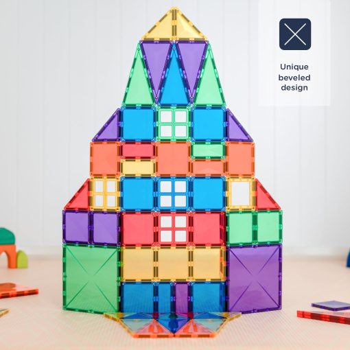 Paquete creativo Connetix Rainbow, 102 Piezas - Imagen 4
