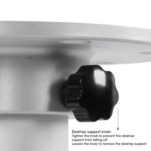 Pata de Mesa Ajustable en Altura Shanrya, Soporte de Mesa RV Esmerilado para Barcos para Balcones para Campista - Imagen 5