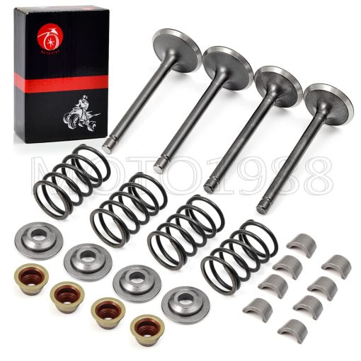 Kit de Reconstruccion de Piston & Anillo Sobredimensionado 0.25mm & Sello de Junta & Valvula de Escape e Ingesta para EZGO Carro de Golf de Gasolina de 4 Tiempos Fuji Robin 295cc EH29C Motor MCI 1991-2002 - Imagen 3