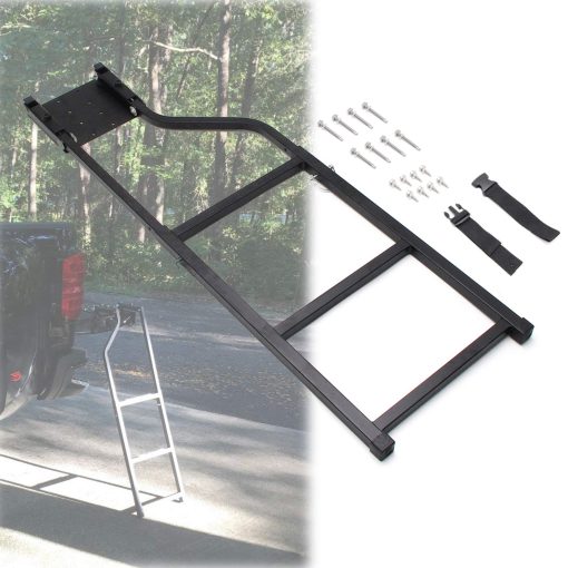 Escalera de cola para camioneta accesorios universales de extension de escalera con tornillos hexagonales autorroscantes de acero inoxidable KMFCDAE