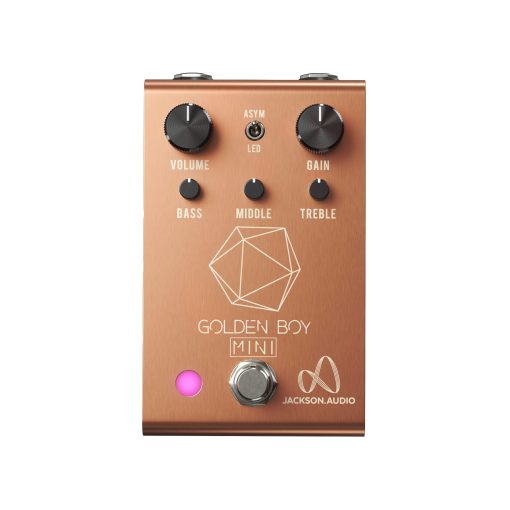 Jackson Audio Golden Boy Mini Overdrive, Negro Dorado