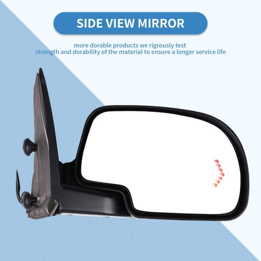 Espejos Delanteros ECCPP de Alto Rendimiento Lado Izquierdo y Derecho Para Chevy Silverado Suburban Tahoe For GMC Sierra Yuk 2003-2006 - Imagen 3