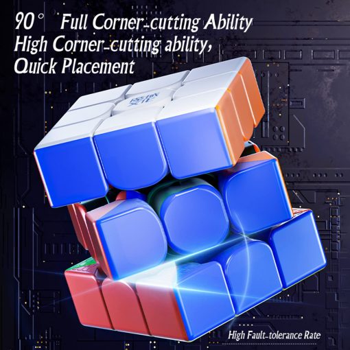 Cubo de Velocidad Moyu WeiLong WR M V9 MagLev, Sin Pegatinas, 1 Set, Libre de Ftalatos, Rango de Edad para Ninos - Imagen 5