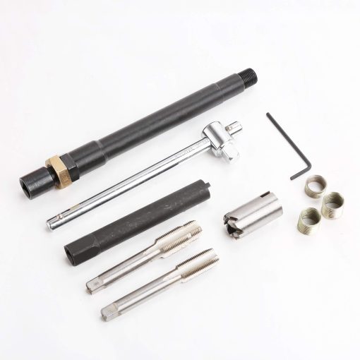 Kit de Reparacion de Rosca de Bujia WINTOOLS de 26 piezas M14 x 1.25 con Estuche de Metal - Imagen 3