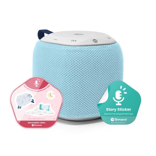 Storypod El Sistema de Reproduccion de Audio Primero de Aprendizaje | Conjunto de Inicio con Funda Intercambiable en Turquesa | Juguete Educativo Interactivo y Cuentacuentos | Niños y Niñas | Niños Pequeños | Niños en Edad Preescolar