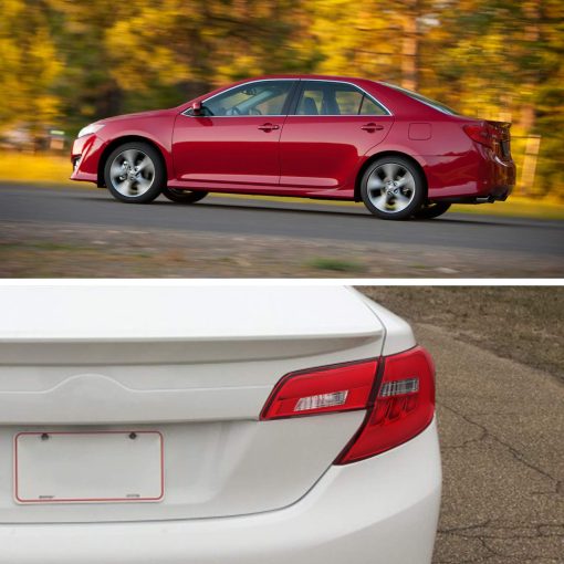 Conjunto de Faro Trasero de Repuesto LSAILON para 2012-2014 para Toyota Camry Carcasa Negra Lente Roja - Imagen 6