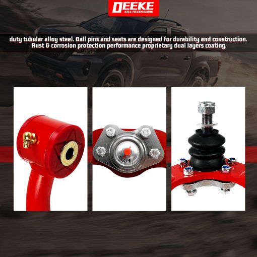 Brazos de control superior delanteros para Jeep Liberty 2008-2012 KK, Dodge Nitro 2007-2012 - Brazo de control superior delantero para elevacion de 1-4" - Imagen 4