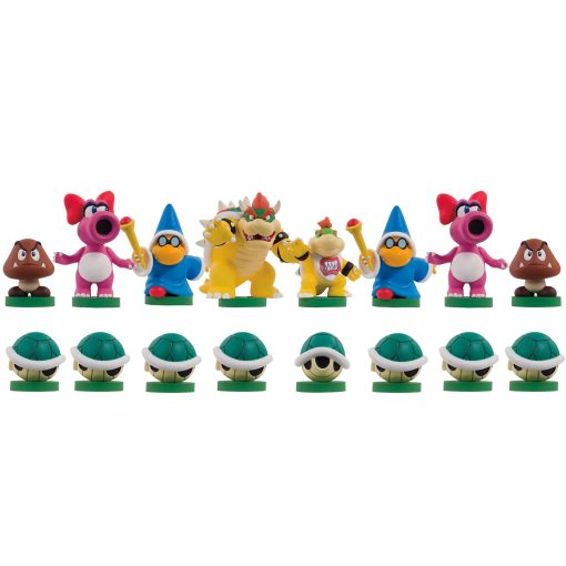 Juego de ajedrez de Super Mario | 32 piezas de ajedrez esculpidas personalizadas incluyendo personajes iconicos - Mario, Luigi, Peach, Toad, Bowser | Juego de ajedrez tematico de Super Mario - Imagen 7