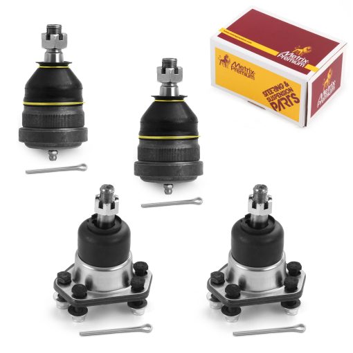 Kit de 4 piezas de junta de rotula superior e inferior Compatible con K5103, K5108 65-67 Gran Sport, 68-69 GS 400, 68-69 GS 350, 64-72 Sportwagon, 64-69 Special, 70-72 GS, 64-72 Skylark, 73-74 Apollo, 70-72 GS 455