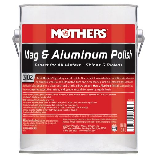 MOTHERS 05102 Pulidor de Aluminio y Magnesio - 1 Galon