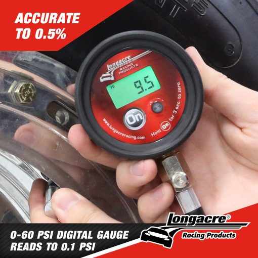 Manometro digital semiprofesional Longacre 52-53003, 0-60 PSI - Imagen 6